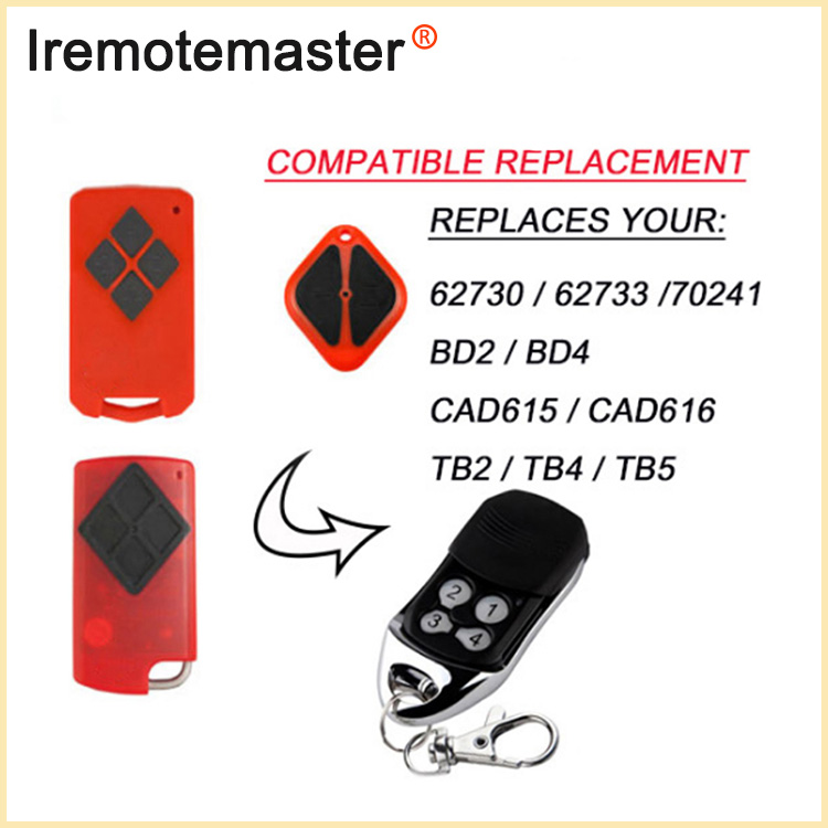 Voor 062162 059116 433.92MHz Compatibele Afstandsbediening: